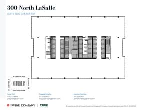 300 N LaSalle St, Chicago, IL for lease Site Plan- Image 1 of 2