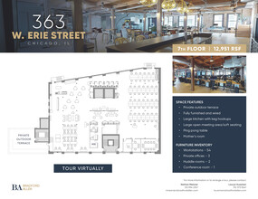 363 W Erie St, Chicago, IL for lease Floor Plan- Image 1 of 10