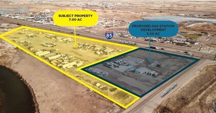 12563 County Road 6, Brighton, CO - AERIAL map view