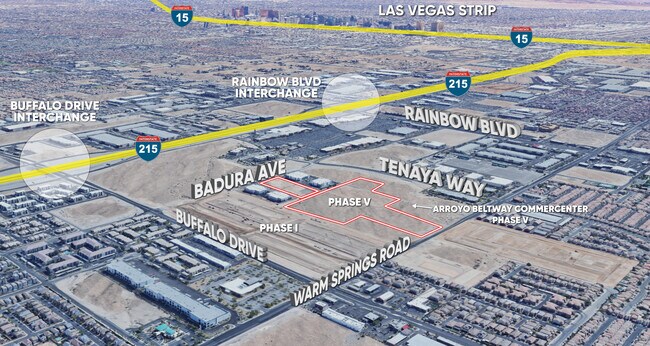 Plus de détails pour 000 Warm Springs Rd, Las Vegas, NV - Industriel à louer