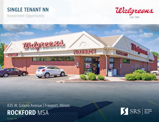 Plus de détails pour 835 W Galena Ave, Freeport, IL - Commerce de détail à vendre