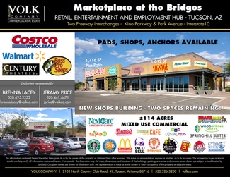Plus de détails pour 1495 E Tucson Marketplace Blvd, Tucson, AZ - Commerce de détail à louer