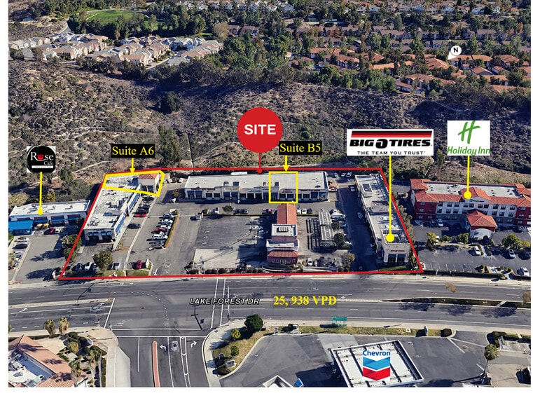 20702 Lake Forest Dr, Lake Forest, CA for lease - Aerial - Image 2 of 14