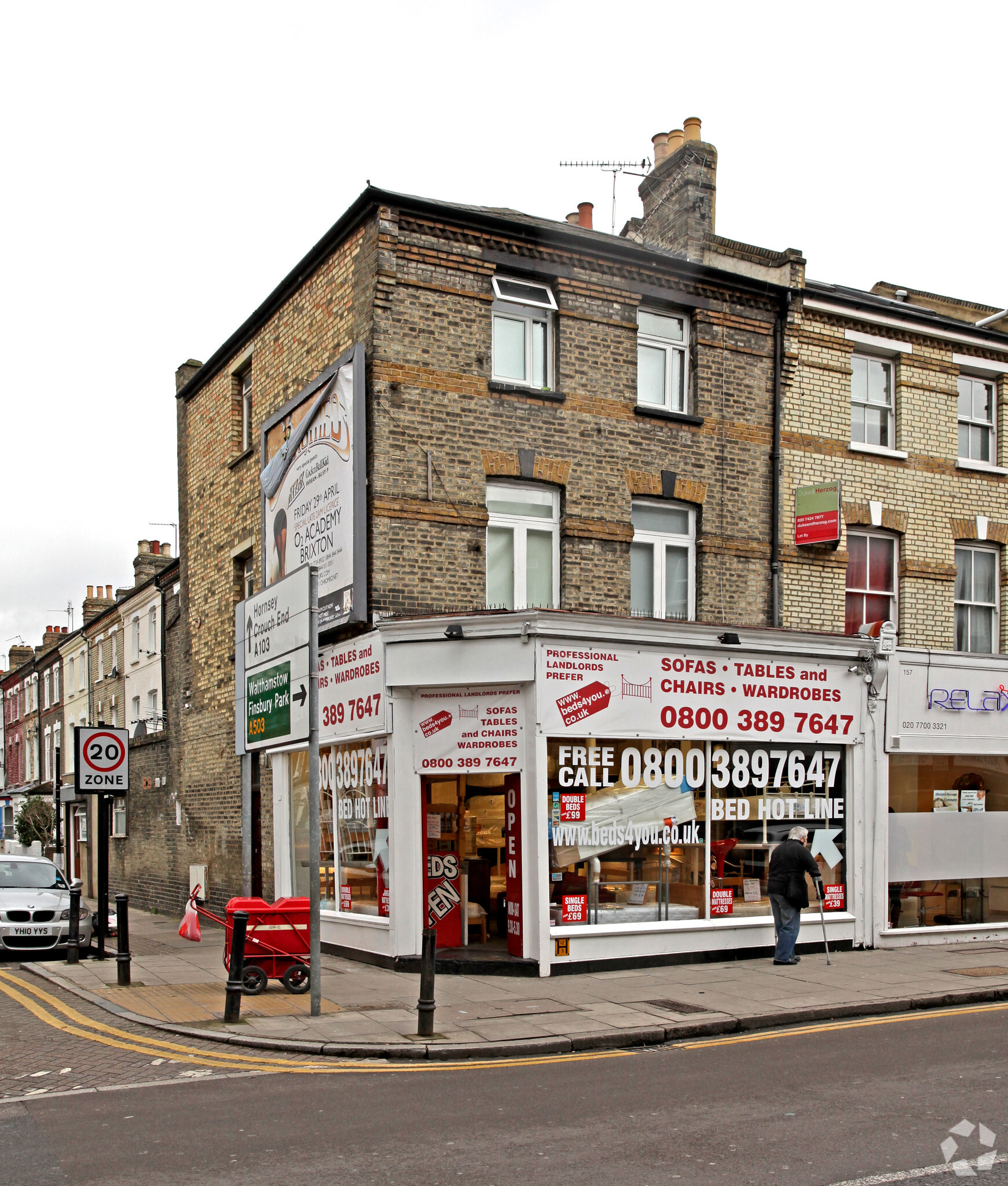 155-157 Hornsey Rd, London for sale Primary Photo- Image 1 of 1