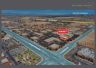 6080 S Fort Apache Rd, Las Vegas, NV - AERIAL  map view