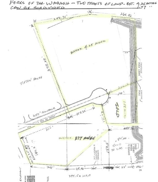 470 Bowenpark Ave, Huntington, IN for sale - Plat Map - Image 3 of 4