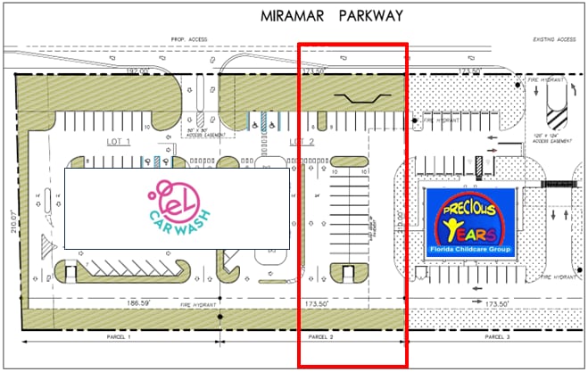Miramar Pky, Miramar, FL for lease - Site Plan - Image 2 of 5
