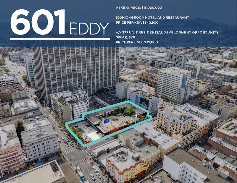 601 Eddy St, San Francisco, CA for sale - Building Photo - Image 1 of 1