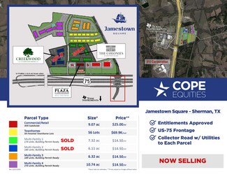 Plus de détails pour US-75 & Akers Road, Sherman, TX - Terrain à vendre