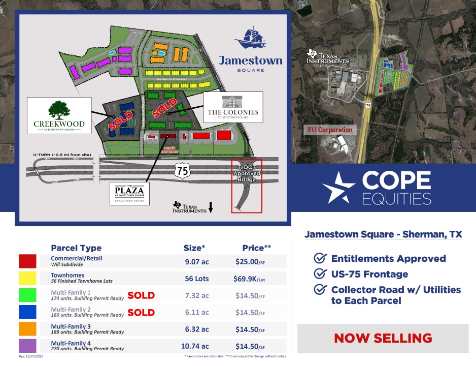 US-75 & Akers Road, Sherman, TX for sale Building Photo- Image 1 of 14