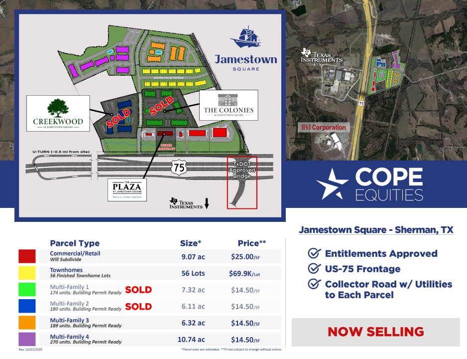 US-75 & Akers Road, Sherman, TX à vendre Photo du bâtiment- Image 1 de 14