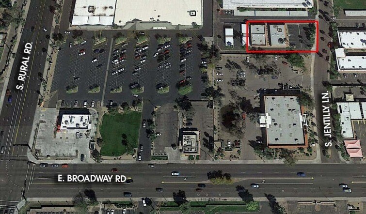 1730 S Jentilly Ln, Tempe, AZ à louer - Aérien - Image 2 de 2