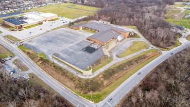 107 S Pennsylvania St, Marion, IN - AÉRIEN  Vue de la carte