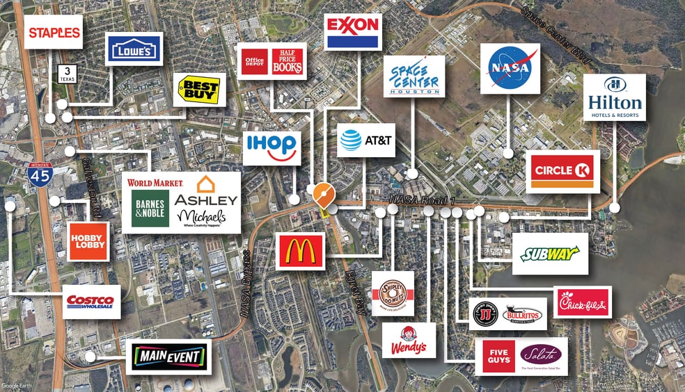 936 Nasa Pky, Houston, TX for sale - Aerial - Image 2 of 4