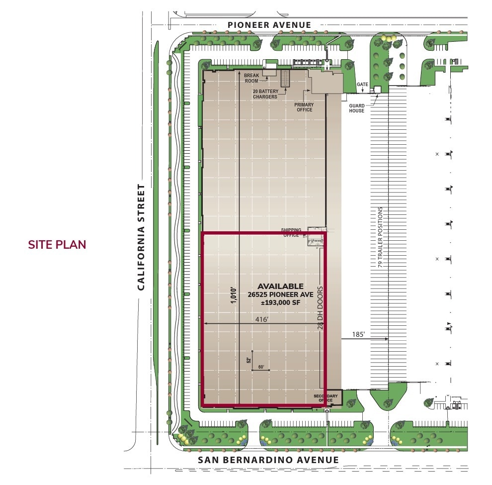26525 Pioneer Ave, Redlands, CA for lease Floor Plan- Image 1 of 1