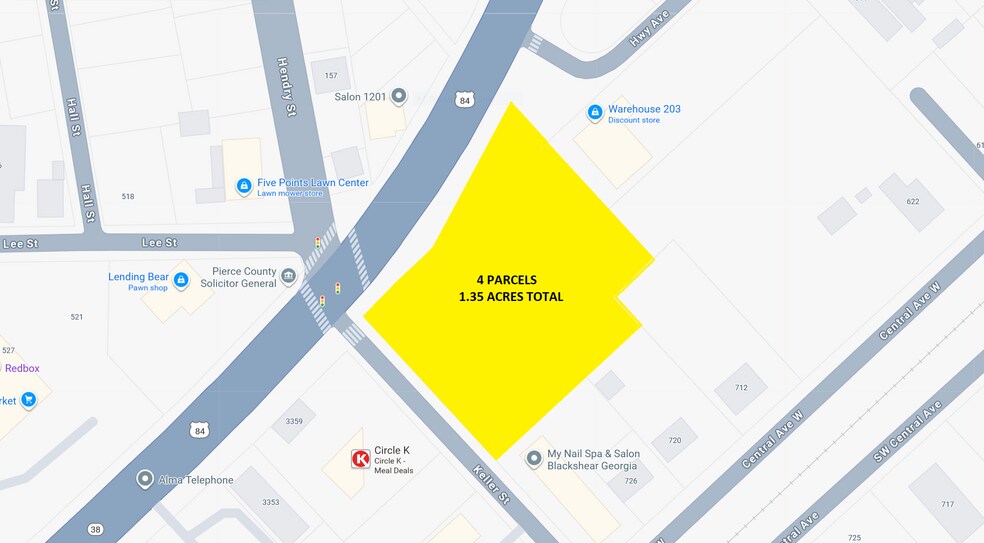 717 Highway Ave, Blackshear, GA à vendre - Photo du bâtiment - Image 3 de 10