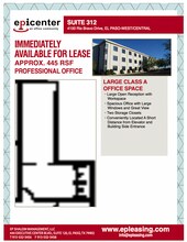 4100 Rio Bravo Dr, El Paso, TX for lease Floor Plan- Image 2 of 10