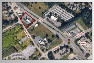 6035 George Washington Mem Hwy, Yorktown, VA - Aerial  map view