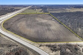 Lt1 Frontage Road, Sturtevant, WI - AERIAL  map view - Image1