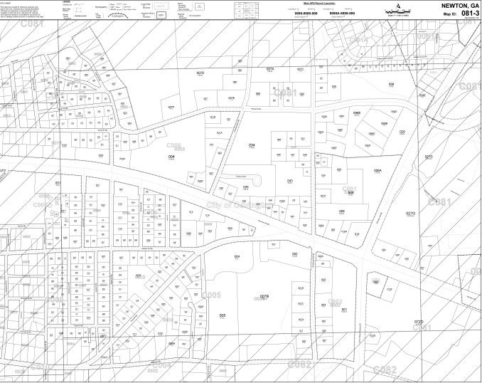 8306 Hazelbrand Rd NE, Covington, GA à louer - Plan cadastral - Image 2 de 6