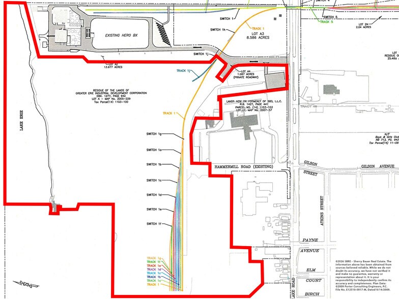 1670 E Lake Rd, Erie, PA à vendre - Plan de site - Image 2 de 2