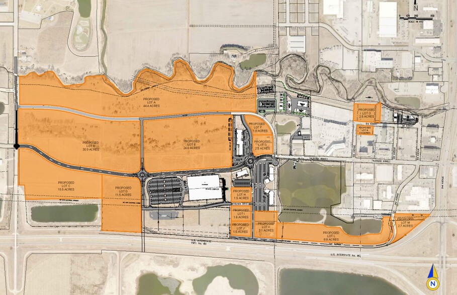 10th Ave & Talmadge, Kearney, NE à louer - Plan de site - Image 2 de 4