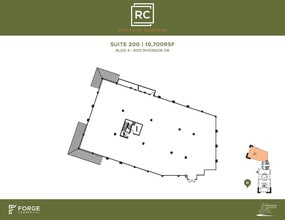 5020 Riverside, Irving, TX à louer Plan d’étage- Image 1 de 1