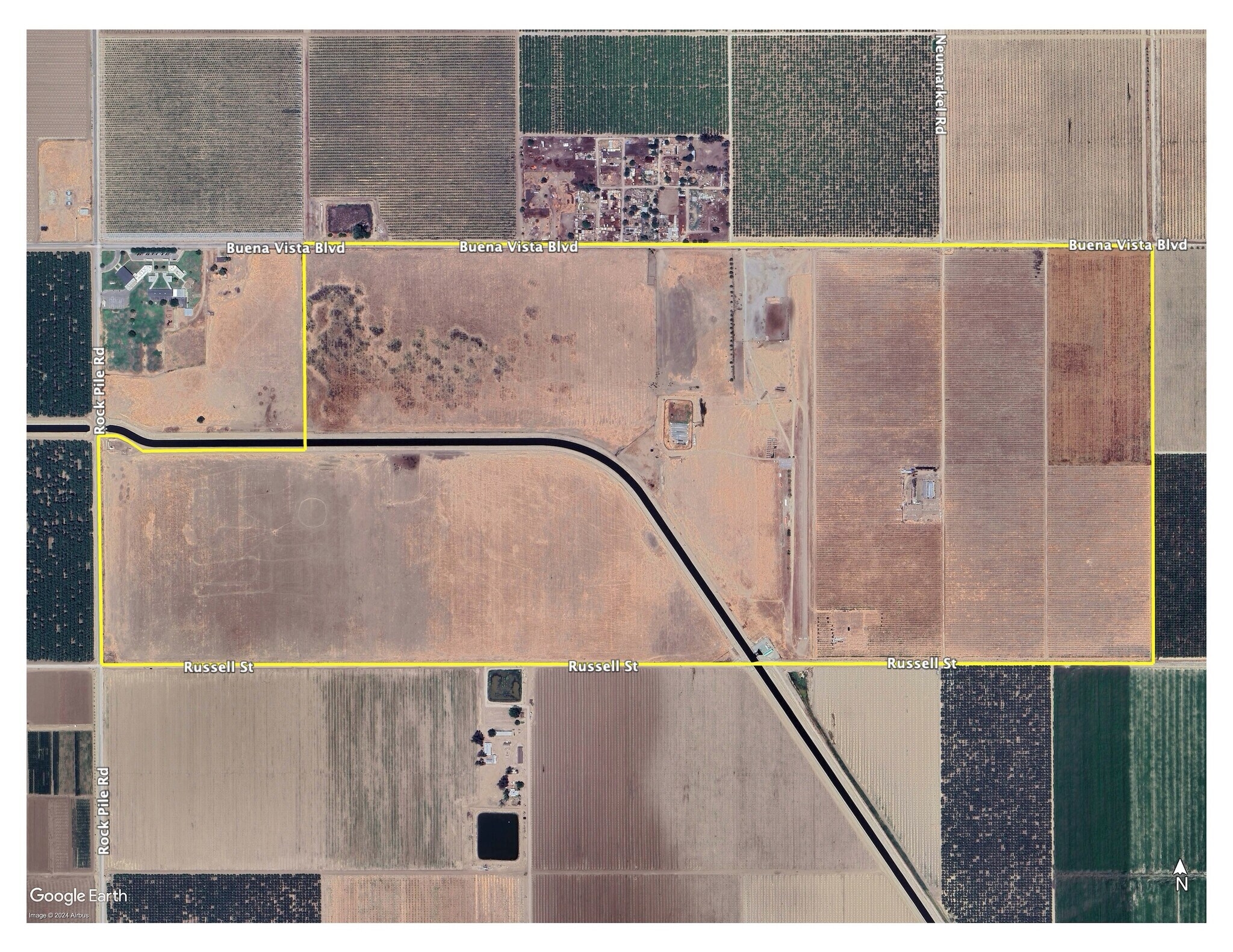 Northwest Corner of Rockpile Rd. and Russell St, Arvin, CA for sale Building Photo- Image 1 of 6