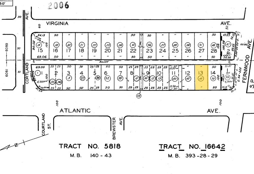 11690 Atlantic Ave, Lynwood, CA à vendre - Plan cadastral - Image 2 de 3