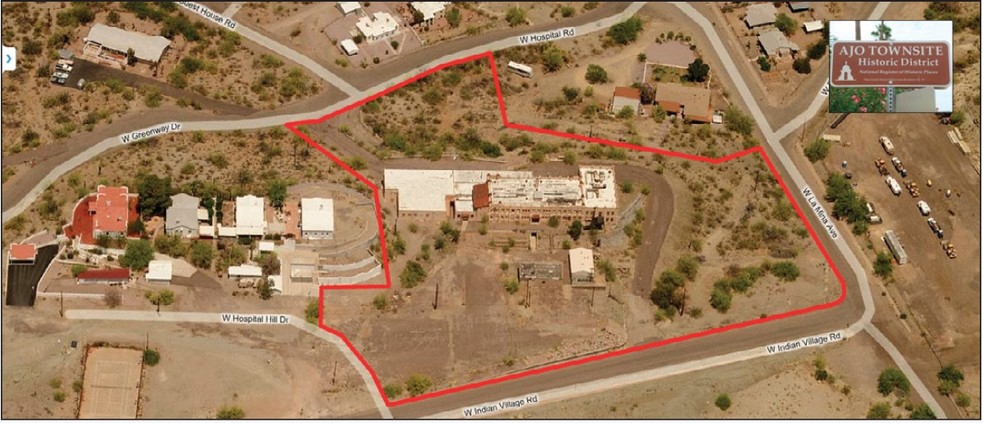 515 W Hospital Rd, Ajo, AZ for sale - Aerial - Image 2 of 15