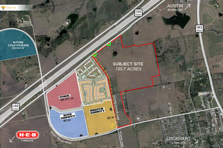 Plus de détails pour 2106 Cesar Chavez Pkwy, Lockhart, TX - Terrain à vendre