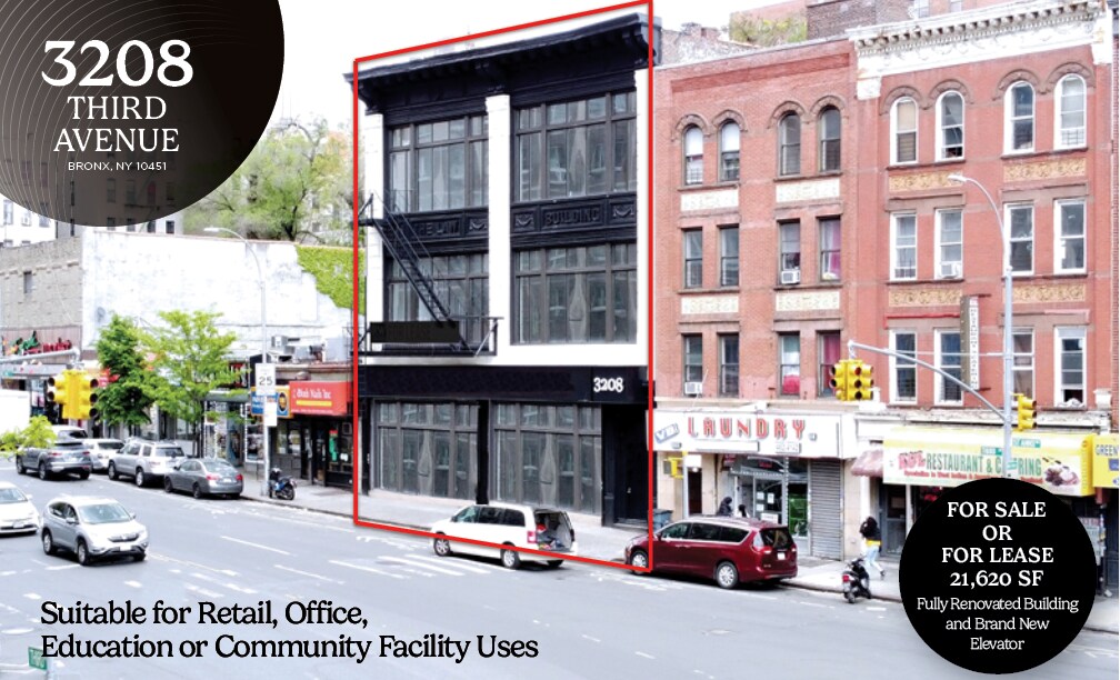 3208 3rd Ave, Bronx, NY à vendre Photo du bâtiment- Image 1 de 12