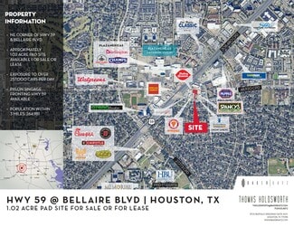 More details for 7200 Bellaire Blvd, Houston, TX - Land for Lease
