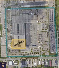 28100-28400 Plymouth Rd, Livonia, MI - Aérien  Vue de la carte