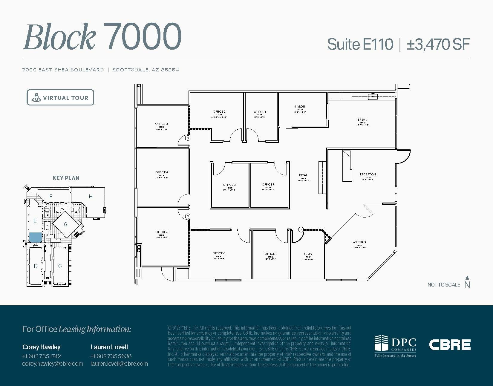 7000 E Shea Blvd, Scottsdale, AZ for lease Floor Plan- Image 1 of 1