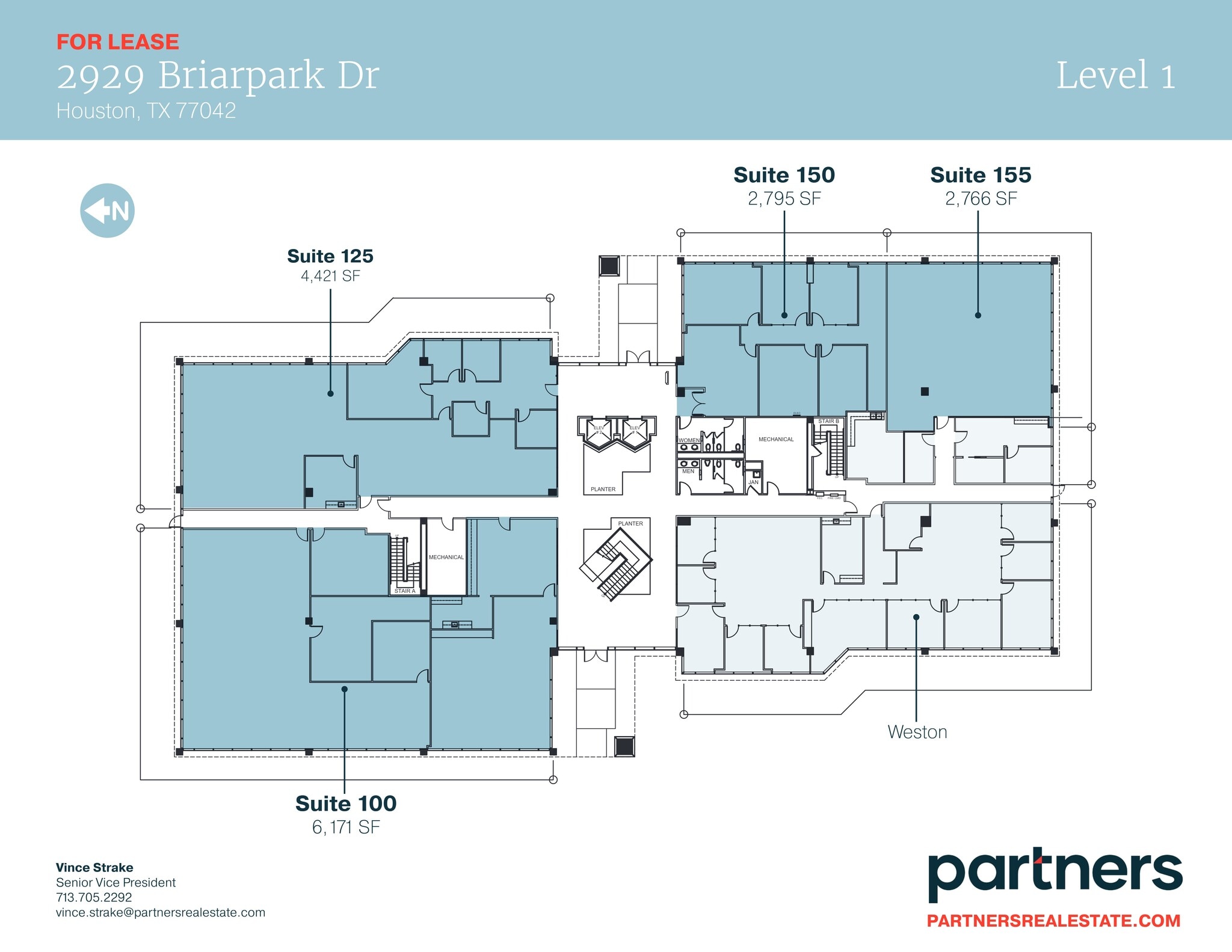 2929 Briarpark Dr, Houston, TX for lease Site Plan- Image 1 of 2