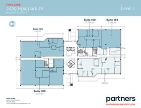 2929 Briarpark Dr, Houston, TX for lease Site Plan- Image 2 of 2