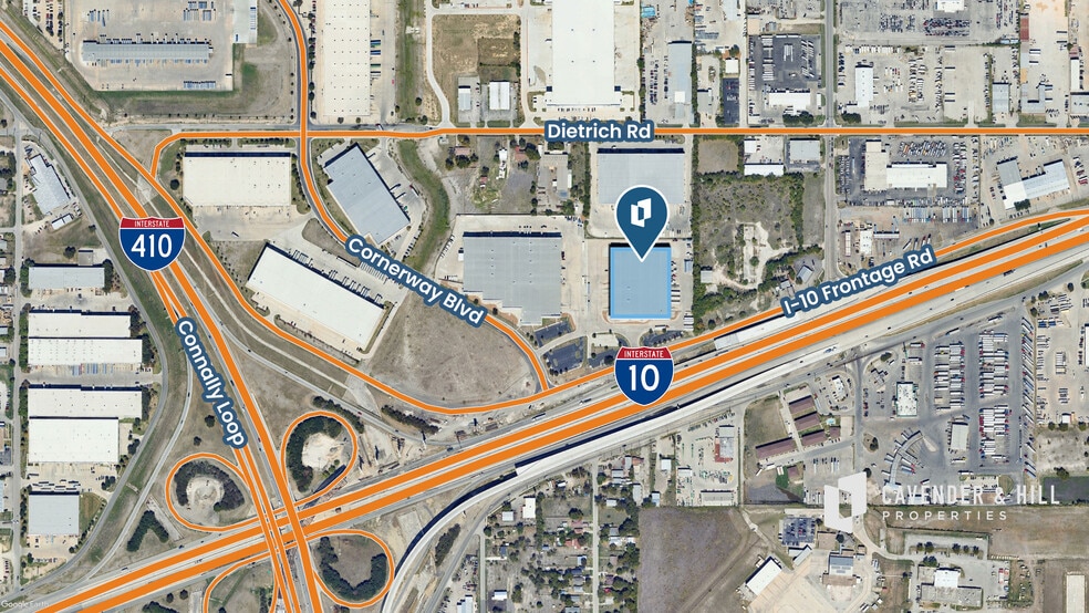 5411 IH-10, San Antonio, TX for lease - Aerial - Image 3 of 8