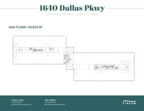 1640 Dallas Pky, Plano, TX for lease Floor Plan- Image 2 of 2