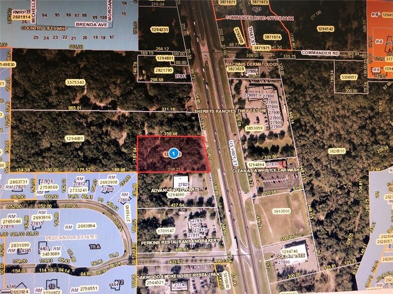 US 27 Hwy, Leesburg, FL for sale - Aerial - Image 3 of 3