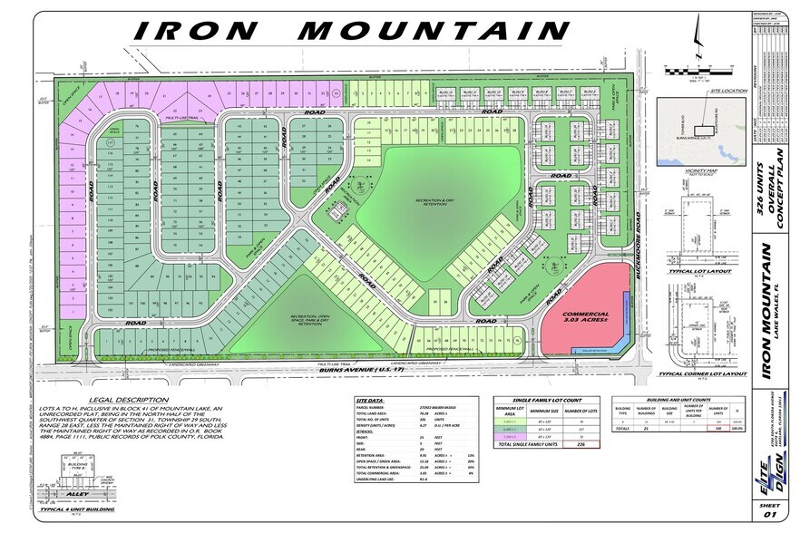 Burns Ave, Lake Wales, FL à vendre - Photo du bâtiment - Image 2 de 11