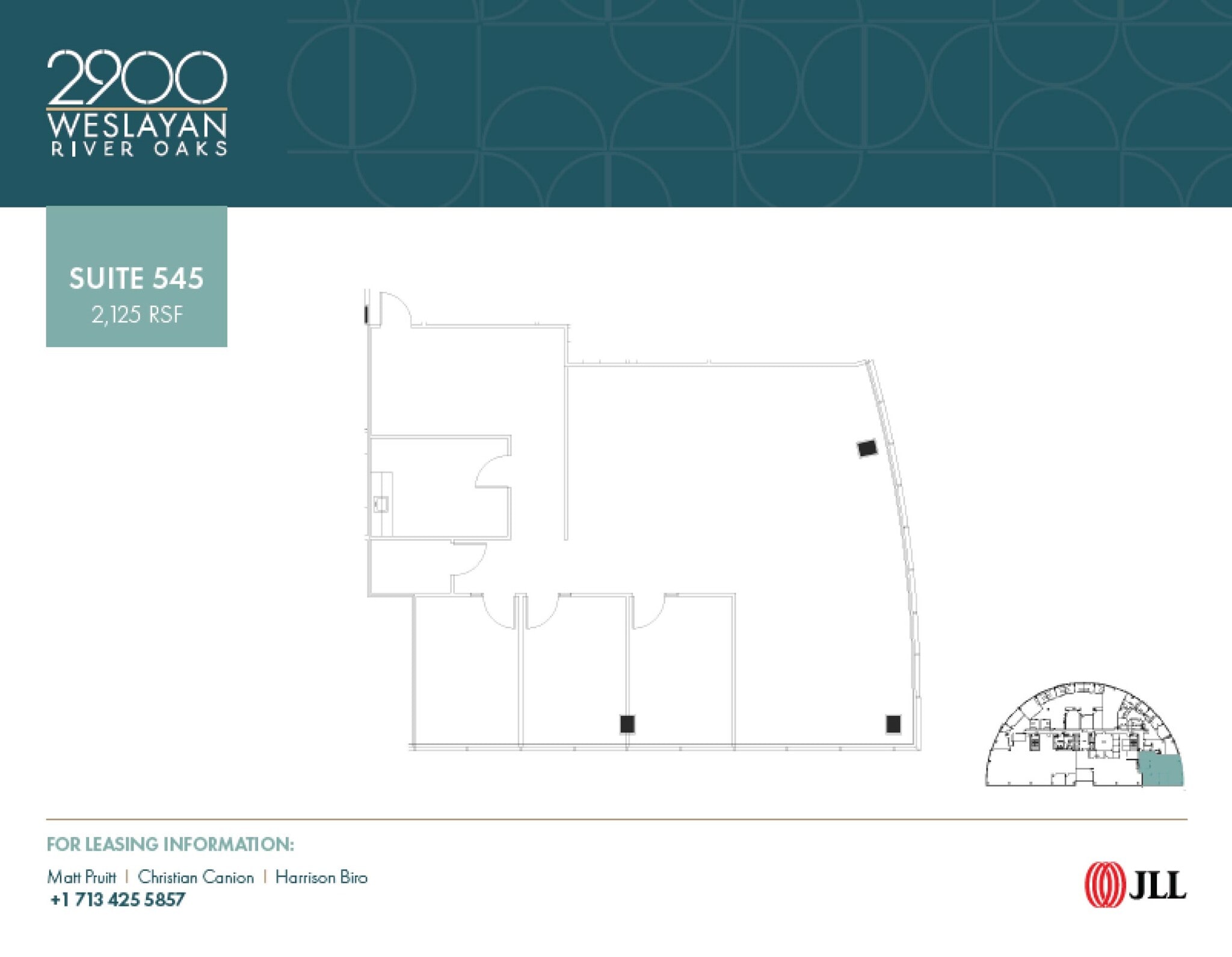 2900 Weslayan St, Houston, TX for lease Floor Plan- Image 1 of 1