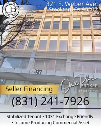 Plus de détails pour 321 E Weber Ave, Stockton, CA - Spécialité à vendre