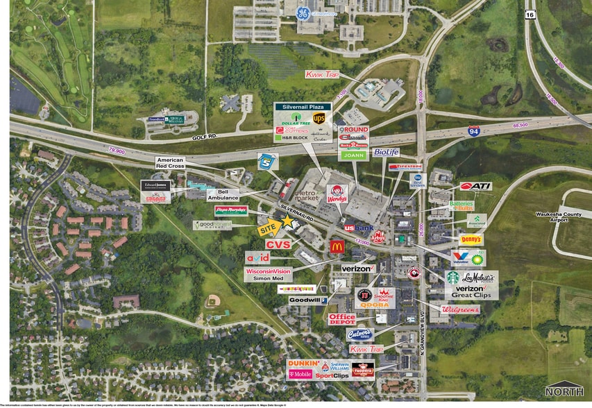 2177 Silvernail Rd, Pewaukee, WI à louer - Photo du bâtiment - Image 2 de 5