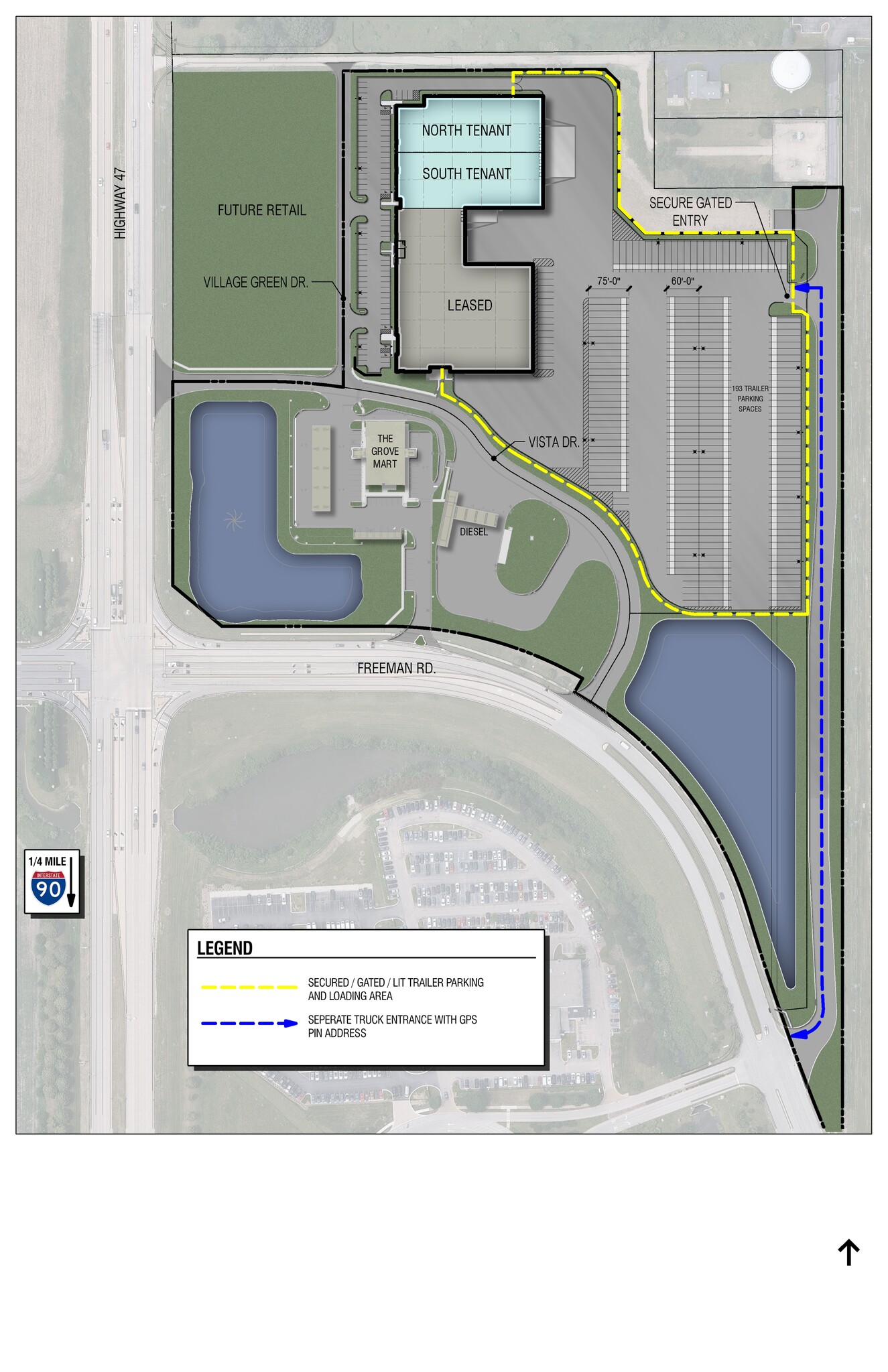 13700 IL Route 47, Huntley, IL for lease Site Plan- Image 1 of 4