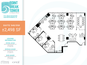 17011 Beach Blvd, Huntington Beach, CA for lease Floor Plan- Image 1 of 2