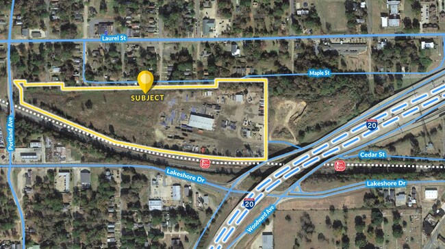 Plus de détails pour 2000 Cedar St, Shreveport, LA - Industriel à louer