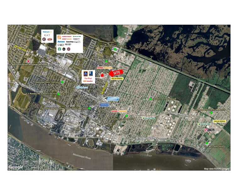 3300 Paris Rd, Chalmette, LA à louer - Photo du bâtiment - Image 3 de 4