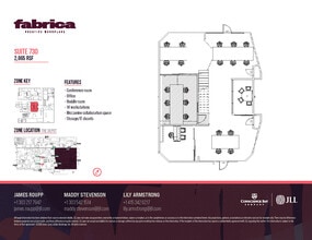 3001 Brighton Blvd, Denver, CO for lease Floor Plan- Image 2 of 3