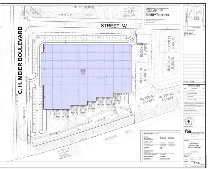 301 C H Meier blvd, Stratford, ON à vendre - Plan de site - Image 3 de 3